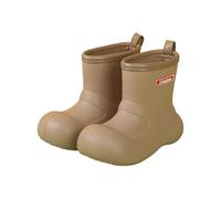 Bottes de Pluie pour Enfants Imperméables et Légères Bottines Mixte Enfant Basic Semelle paissie Antidérapant en caoutchouc Style dessin animé Convient la saison des pluies
