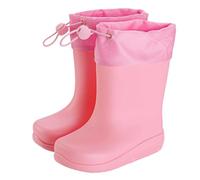 Bottes de pluie pour enfants - Semelle en caoutchouc robuste - Imperméables - Antidérapantes - Construction légère - Polyvalentes - Chaussures en caoutchouc résistantes - Pour enfants de 2 à 11 ans
