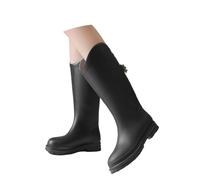 Bottes de pluie pour femme, antidérapantes, confortables, longueur mollet, pour randonnée, camping, usage quotidien avec profil robuste, imperméables, respirantes, résistantes, polyvalentes, par tous