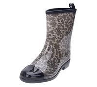 Bottes de pluie pour femme - Antidérapantes - Pour l'hiver, gris, 38 EU