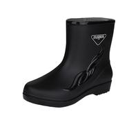 Bottes de pluie pour femme, bottes en caoutchouc confortables et respirantes, bottes de travail d'extérieur résistantes à l'abrasion, imperméables et antidérapantes, bottes de jardin, chaussures