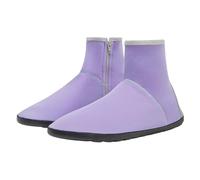 Bottes de pluie pour femme, chaussures de plage, plongée, surf, tige haute, antidérapantes, douces et confortables, respirantes, très élastiques, avec protection du talon, chaussures pour femme, lilas