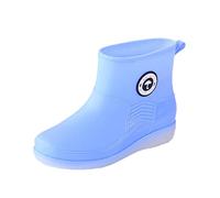 Bottes de pluie pour femme - Chaussures de pluie pour la chaleur - Chaussures de pluie tendance pour femme, b, 38 EU