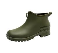 Bottes de Pluie pour Femmes Hommes Rain Boot Légère Imperméables Confort Montante Chaussures Tendance Sécurité au Travail Formateurs Rembourrage en EVA Confortable Antidérapant