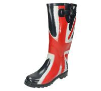 Bottes De Pluie Pour Femmes Imprimé Drapeau Union Jack