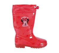 Bottes De Pluie PVC Minnie Rouge - T026 Fille Cerdà