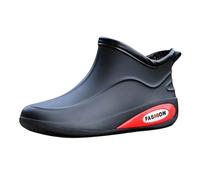 Bottes de Pluie Splash pour Femme Extérieur Imperméable l'eau Chaussures Sécurité Hommes Femmes Confortables légantes Doublure en Tissu Confortable Jardin Bottines