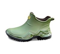 Bottes de Pluie Splash pour Femme Extérieur Imperméable l'eau Dessus Rond Chaussures d'eau Basses Tendance Sécurité au Travail Formateurs la Mode Mixte Adulte