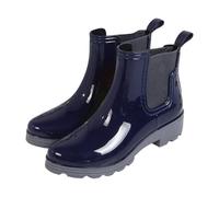 Bottes de Pluie Splash pour Femme Jardin Imperméables Confort Montante en Caoutchouc Unisexes Courtes tanche Sécurité Chaussures Extérieur Doublées Chaudes Homme Travail