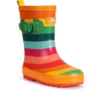 Bottes de pluie Trespass - Hérisson, Rayures - Enfant - Blanc - Imperméable 28
