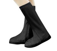 Bottes de pluie unisexes à haut mollet - Coupe large - Imperméables - Pour femme - Design extra large - Flexible et non restrictif - Pour la marche quotidienne en ville, Noir , 41.5 EU