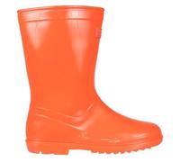 Bottes de pluie Wenlock junior en PVC orange - Regatta - Haute - Imperméable - Semelle confortable en EVA 30