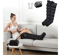 Bottes De Pressothérapie 6 Cavités, Drainage Lymphatique Jambes, Pressothérapie Jambes, Appareil Circulation Sanguine Jambes, Massage Lymphatique Drainant Jambes, Massage Mollet (black2, 6 Cavities)