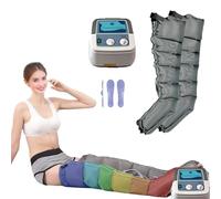 Bottes De Pressothérapie 6 Cavités,Masseur De Compression D'air Électrique À 6 Cavités, Massage Lymphatique Drainant Jambes,Le Soulagement De La Douleur