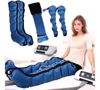 Bottes de pressothérapie, 6 cavités, masseur électrique de compression d'air pour drainage lymphatique et traitement du lymphœdème