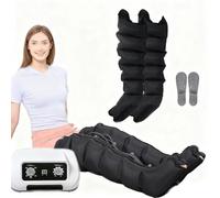 Bottes De Pressothérapie ︱ Drainage Lymphatique Jambes ︱6 Chambre à Air Appareil Pressotherapie Jambes Et Ventre Et Bras Pieds︱Machine Botte Pressotherapie ︱Massage Mollet︱Anti Jambes Lourdes