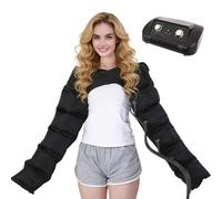 Bottes de Pressothérapie et Drainage Complet, 6 Cavités Masseur Électrique pour Jambes et Bras, Appareil Circulation Sanguine Professionnel, Massage Relaxant Contre Douleurs