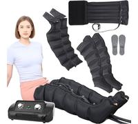 Bottes De Pressotherapie Jambes Et Ventre Et Bras | Pressothérapie 6 Chambres | Botte Pressothérapie Drainage Lymphatique Jambes Professionnel, Appareil À Compression Massage Jambe Circulation