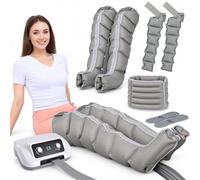 Bottes De Pressotherapie Jambes Et Ventre Et Bras | Pressothérapie 6 Chambres | Botte Pressothérapie Drainage Lymphatique Jambes Professionnel, Appareil À Compression Massage Jambe Circulation