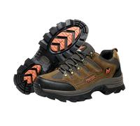 Bottes de protection anti-crevaison pour homme Printemps et Automne Hiver Bottes de protection anti-crevaison et imperméables Bottes d'entraînement et de rangement pour homme, Rouge, 39 2/3 EU