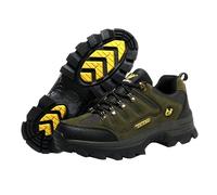 Bottes de protection anti-crevaison pour homme Printemps et Automne Hiver Bottes de protection anti-crevaison et imperméables Bottes d'entraînement et de rangement pour homme, jaune, 39 EU