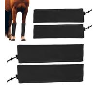 Bottes De Protection Contre Les Mouches Pour Chevaux Jambières Protectrices | Protection pour Courses, Saut, Écurie, Équitation et Plein Air