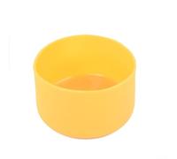 Bottes de protection en silicone pour bouteilles de 3,7 et 709,4 ml, 32 et 1200 ml, antidérapantes et silencieuses pour une utilisation en extérieur (30,5 et 700,4 ml, jaune)