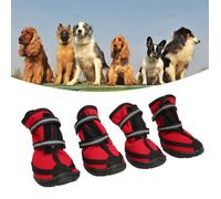 Bottes de protection Walker Active - GOTOTOP - Rouge - Chaussons pour chiens - Haute Qualité