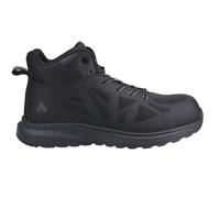 Amblers Bottes de randonnée de sécurité pour hommes à lacets noires