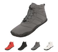 Bottes de randonnée légères pour homme - Bottes de neige hautes à lacets - Chaussures d'hiver légères - Bottes de neige thermiques décontractées - Chaussures de randonnée - Bottes d'hiver