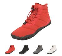 Bottes de randonnée légères pour homme - Bottes de neige hautes à lacets - Chaussures d'hiver légères - Bottes de neige thermiques décontractées - Chaussures de randonnée - Bottes d'hiver