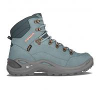Bottes de randonnée mi-hautes pour femmes Lowa Renegade II Gtx Mid Lady 5 UK bleu glacier/saumon