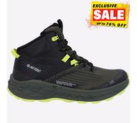 Bottes De Randonnée Mi-Hautes Pour Hommes Hi-Tec Imperméables Noires