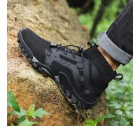 Bottes de randonnée outdoor grande taille, chaussures de randonnée modèle 2025 pour hommes, chaussures d'escalade en caoutchouc haute tige pour l'automne/hiver EUR38,EUR39,EUR40,EUR41,EUR42,EUR43,EUR4