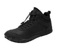 Bottes de randonnée pour homme à pied large en maille respirante | Chaussures d'extérieur légères et chaudes, doublées, chaussures de trekking à plateforme, résistantes à l'usure