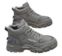 Bottes de randonnée pour homme - Antidérapantes et imperméables - Avec soutien de la voûte plantaire - Respirantes - Chaussures de travail - Antidérapantes - Chaussures orthopédiques - Chaussures de