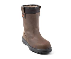 Bottes de sÃ©curitÃ© Gaston Mille Kama Marron 47