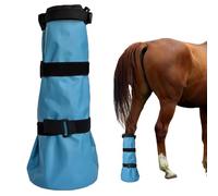 Bottes de sabot à cheval, bottes de cheval portables 18x7x7 avec des bandes supérieures et pad eva pour le sabot soeaking