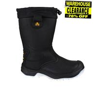 Amblers Steel Bottes de sécurité FS209 / FS826 résistantes à l'eau Noires 37 UE