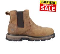 Bottes De Sécurité Chelsea Protectrices Industrielles Tan Caterpillar