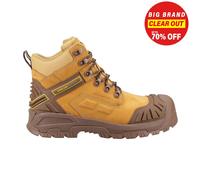 Amblers Bottes de sécurité pour hommes Ignite – Cuir imperméable – Tan