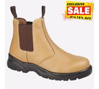 Bottes De Sécurité En Cuir Pour Hommes Grafters San Diego Marron