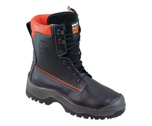 Bottes de sécurité forestières NoRisk taille 47 noir/orange cuir bovin S3 EN ISO Quantité:1