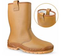 Bottes de sécurité fourrées JALFRIGG SAS CI S3 SRC marron P38 - JALLATTE - 00J0652-T38