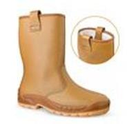 Bottes de sécurité fourrées JALFRIGG SAS CI S3 SRC marron P39 JALLATTE 00J0652-T39