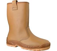 U-Power Bottes de sécurité fourrées Jalartic J0257 cuir beige S3 SRC T42