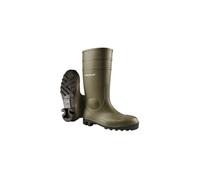 Dunlop Bottes de sécurité Protomastor S5 coque acier imperméables Vert 37
