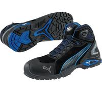 Bottes de sécurité PUMA Rio Black Mid taille 44 noir/bleu ( 4300700414 )
