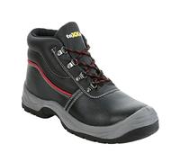 Bottes de sécurité S3 à lacets LE MANS noir/rouge taille 38