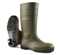 Bottes de sécurité S5 SRA vert/noir PROTOMASTOR FULL SAFETY P45 DUNLOP 142VP.45